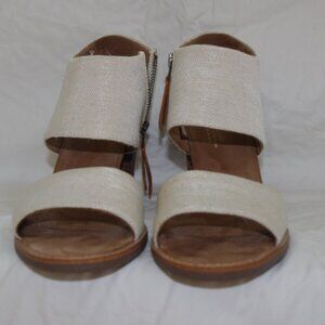 Toms Majorca Cream Cutout Sandals
